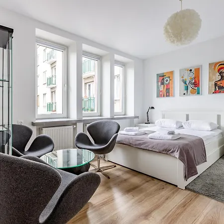 Apartmán Peak - Park Szczesliwicki, Blue City, Dworzec Zachodni, Lotnisko, Metro *